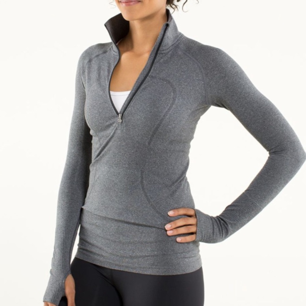 Lululemon Run Swiftly Tech 1/2 Zip First Release … - image 3